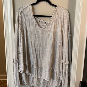 Free People Thermal Tee